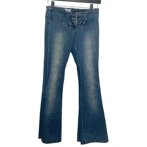 Vintage Santa Barbara Clothing Co Low rise,  boot cut, flare jeans Size 3